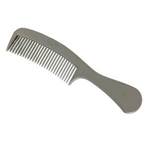 Vintage Goody Pocket Comb 6.5 in Pale Gray Wide-Tooth Detangling All Hair Types